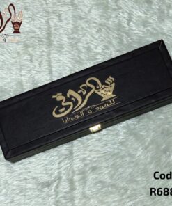 Alternative view of عود كلمنتان مالينو طبيعي مع دهن عود كمبودي بيور داخل شنطة جلد فاخرة