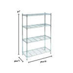 رفوف كروم 200x60x120cm