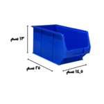 صندوق قطع غيار ازرق مقاس 3